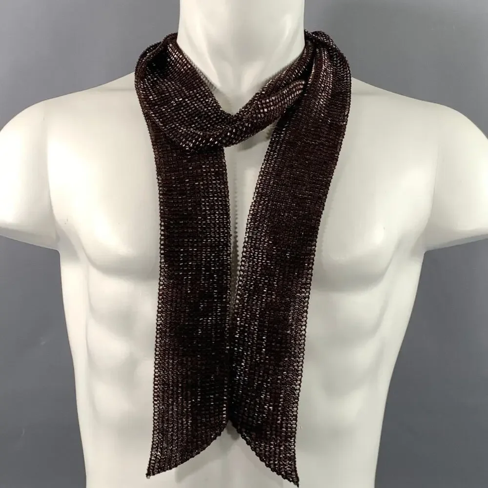 NO BRAND Brown Beaded Scarves